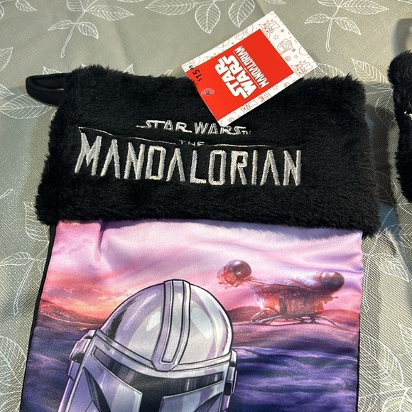 Disney Stars Wars The Mandalorian, 2 Stockings. - Picture 3 of 12